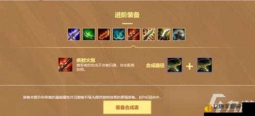 云顶之弈疾射火炮合成神装攻略!秒变战神的逆袭秘籍大公开